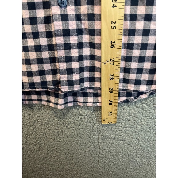 Old Navy Dress Shirt Men's Size Large Plaid Business Casual - Picture 4 of 6